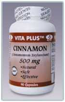 Vita Plus Cinnamon 90 Capsules