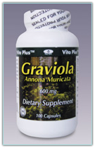Vita Plus Graviola 600 mg 100 Capsules Vita Plus Graviola 600 mg 100 Capsules
