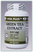 Vita Plus Green Tea Extract Decaff Capsules 500 mg Vita Plus Green Tea Extract Decaff Capsules 500 mg